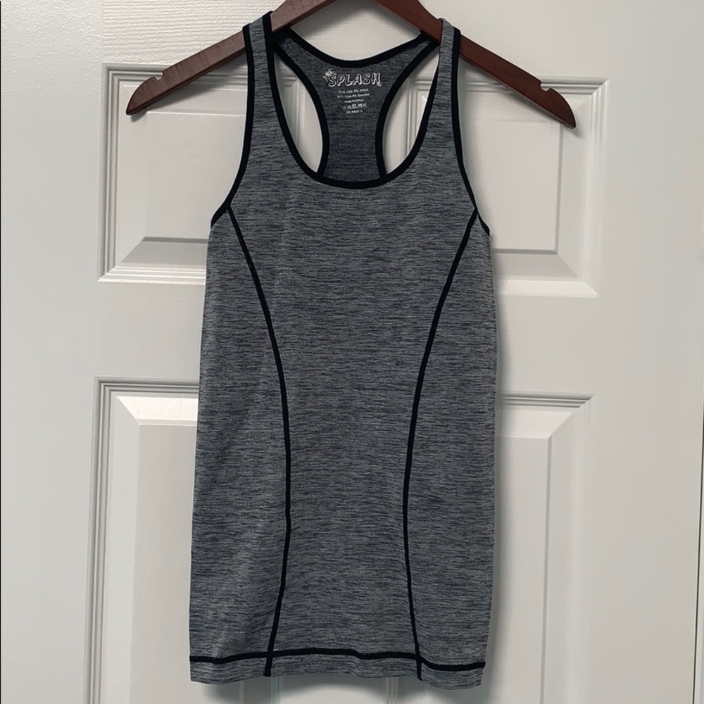 Stretch tank workout top
